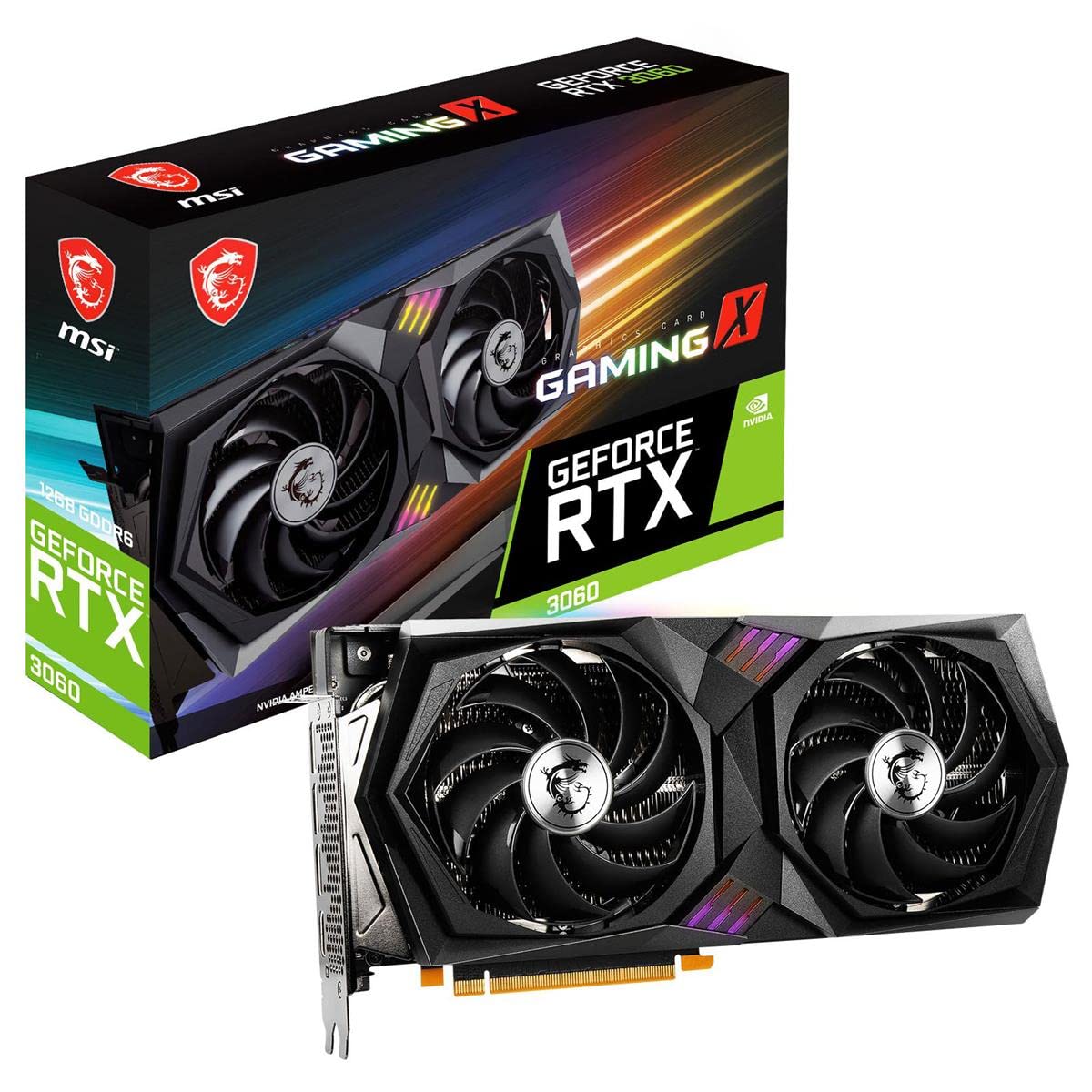 Amazon.co.jp: MSI GeForce RTX 3060 Gaming X 12G Graphics Board