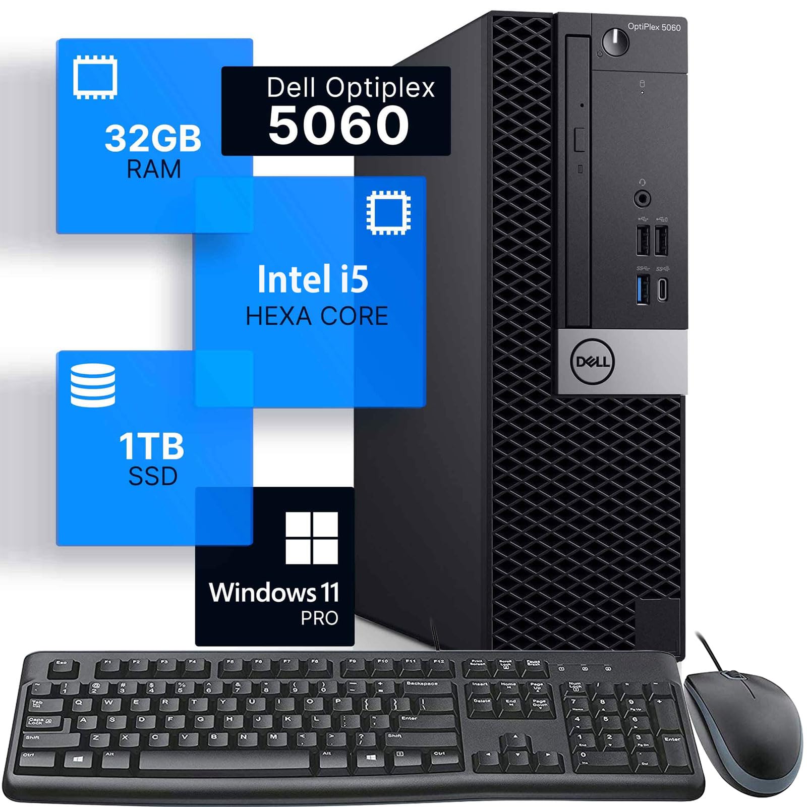 Amazon.com: Dell OptiPlex 5060 SFF Small Form Desktop Computer PC