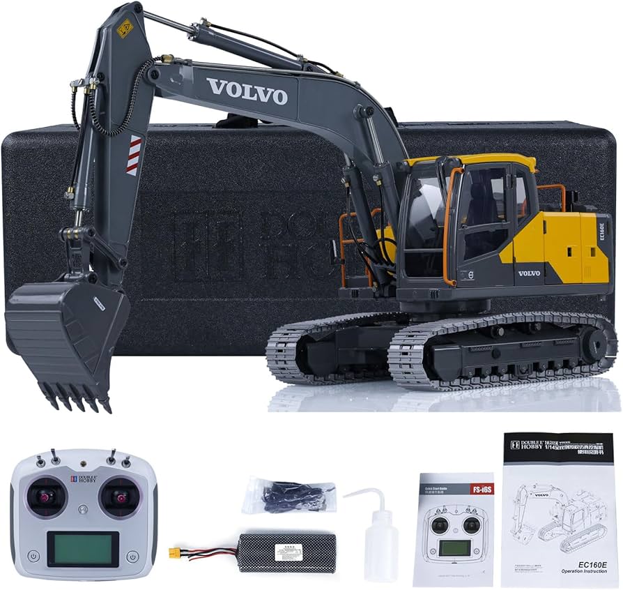 タミヤ1/14 Volvo EC160 油圧ショベル Amazon.com: wheelfun Double E
