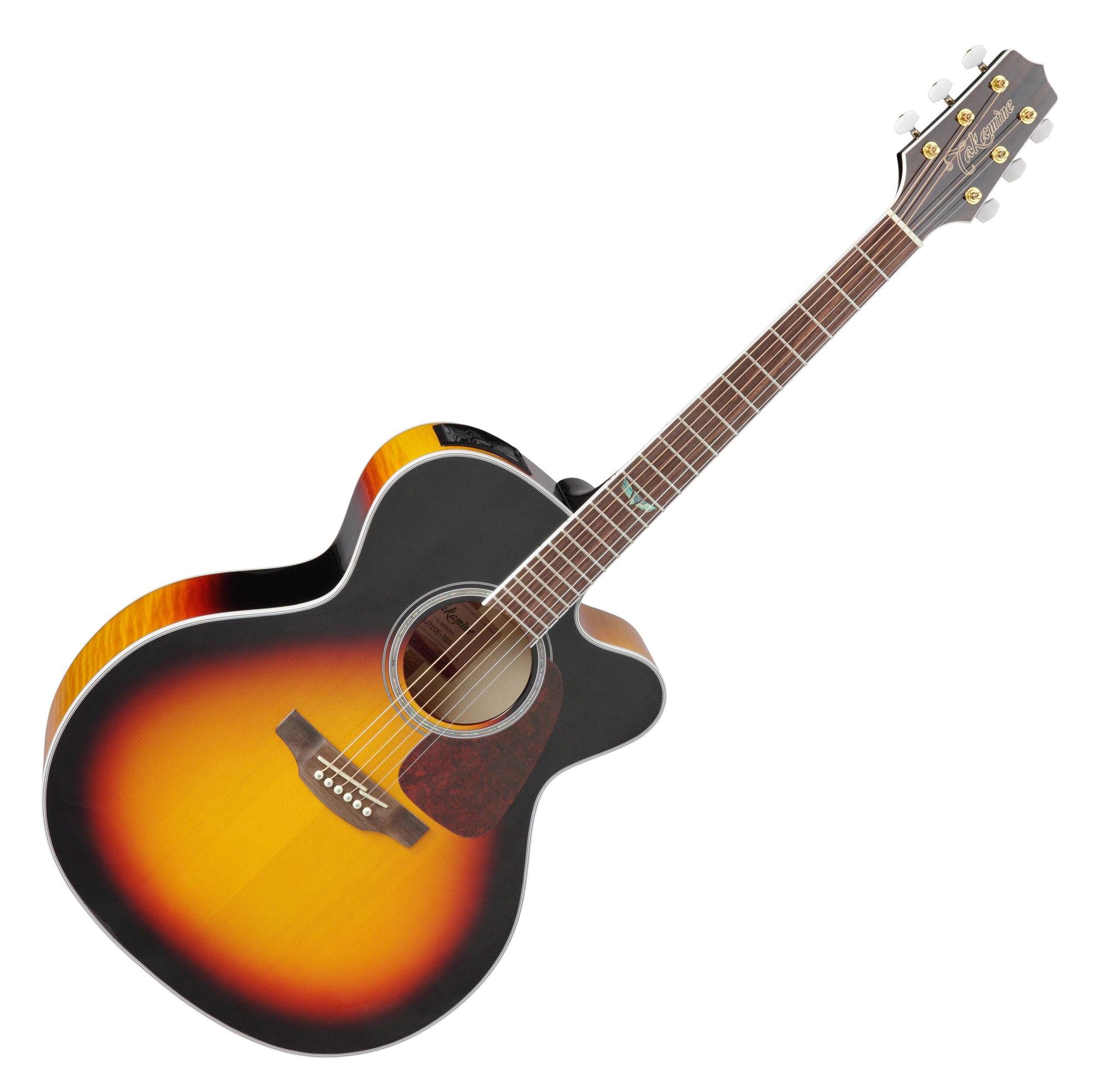 Amazon.co.jp: Takamine タカミネ GJ72CE-BSB Jumbo Cutaway エレアコ