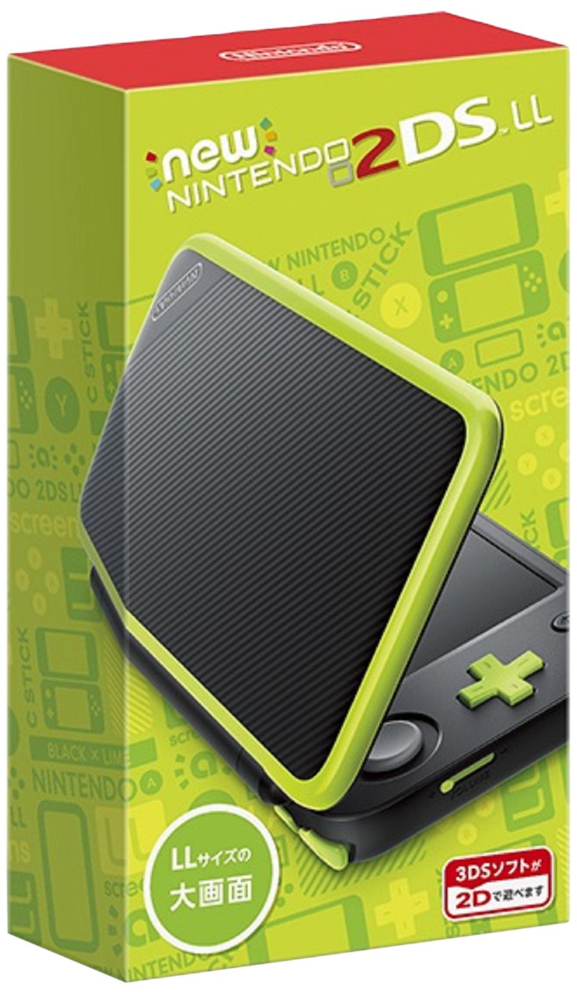 Amazon | Newニンテンドー2DS LL ブラック×ライム | ゲーム機本体