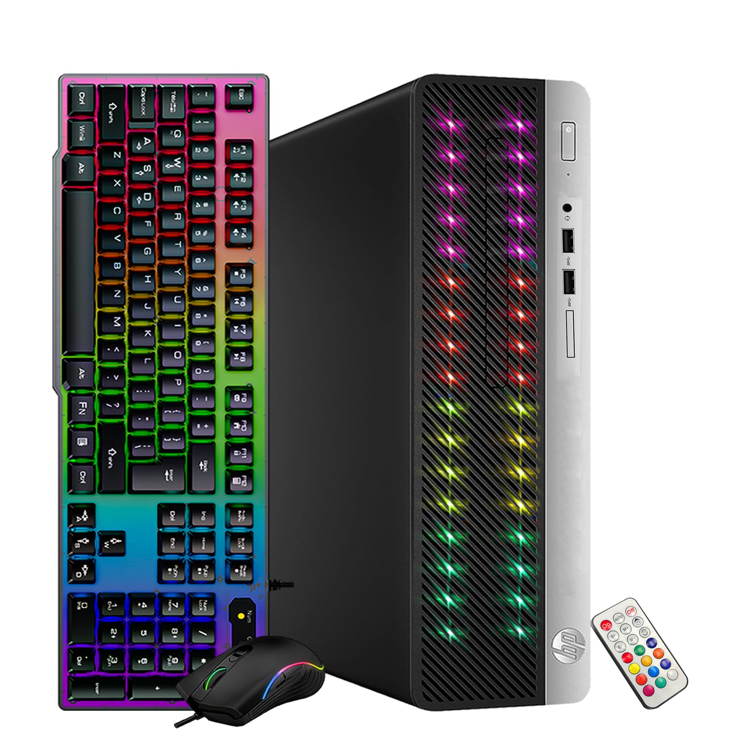 HP ProDesk 400 G5 SFF High Performance RGB Desktop Computer, Intel