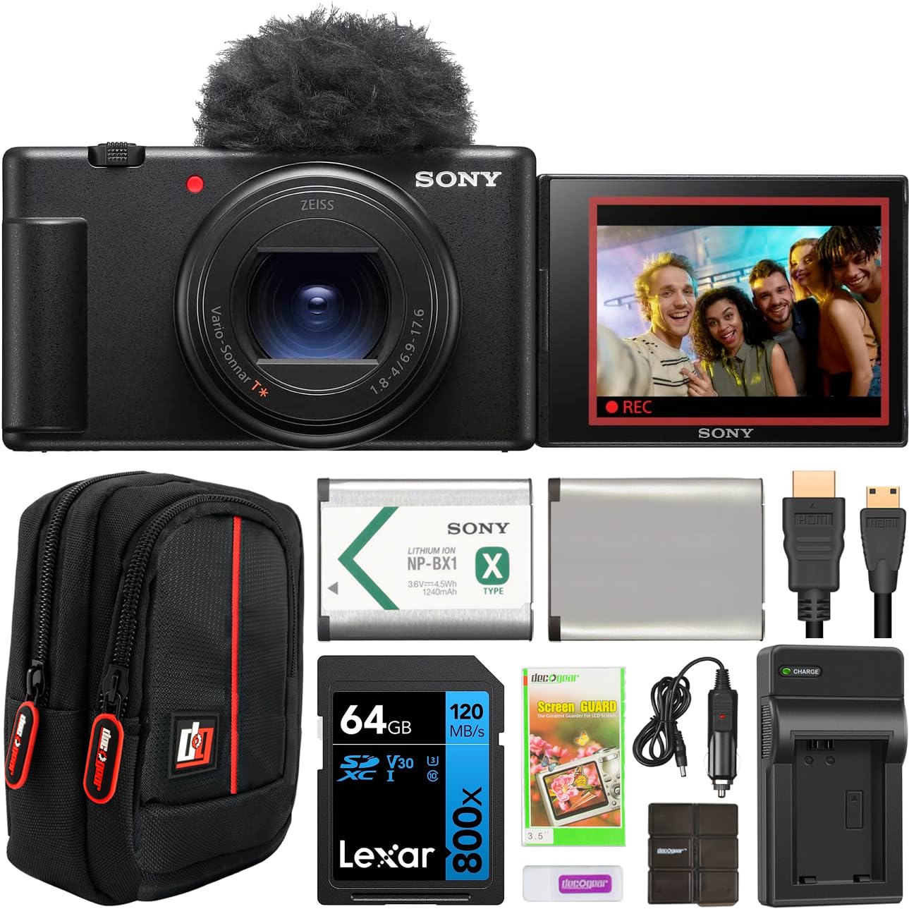 Amazon.com : Sony ZV-1 II Vlog Camera with 4K Video & 20.1MP for