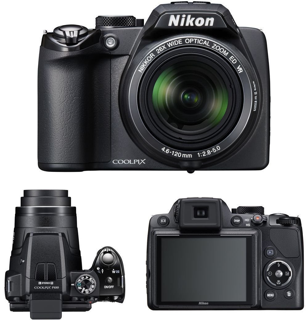 Amazon | Nikon デジタルカメラ COOLPIX (クールピクス) P100 ブラック