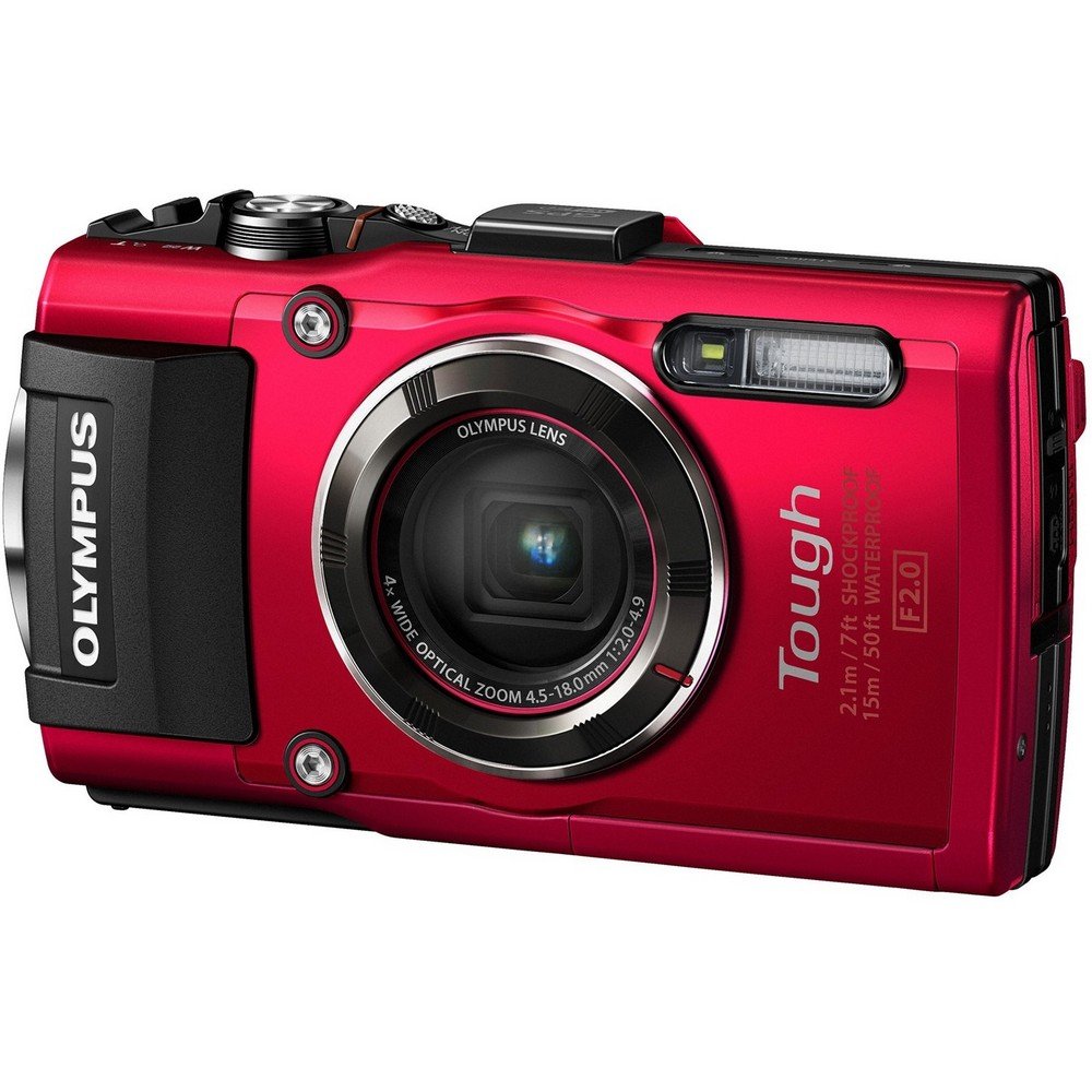 Amazon | OLYMPUS デジタルカメラ Tough TG-5 レッド 1200万画素CMOS
