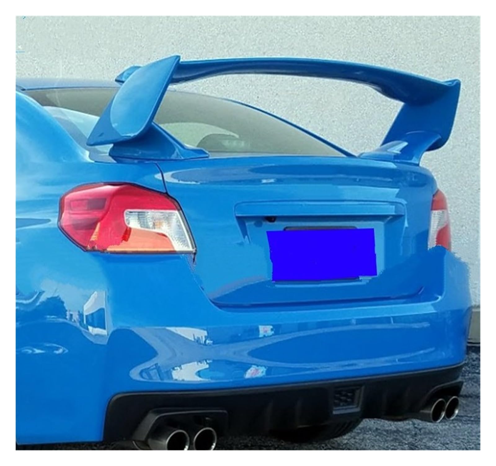 Amazon.co.jp: ウィング リアスポイラー スバル用インプレッサ用 WRX