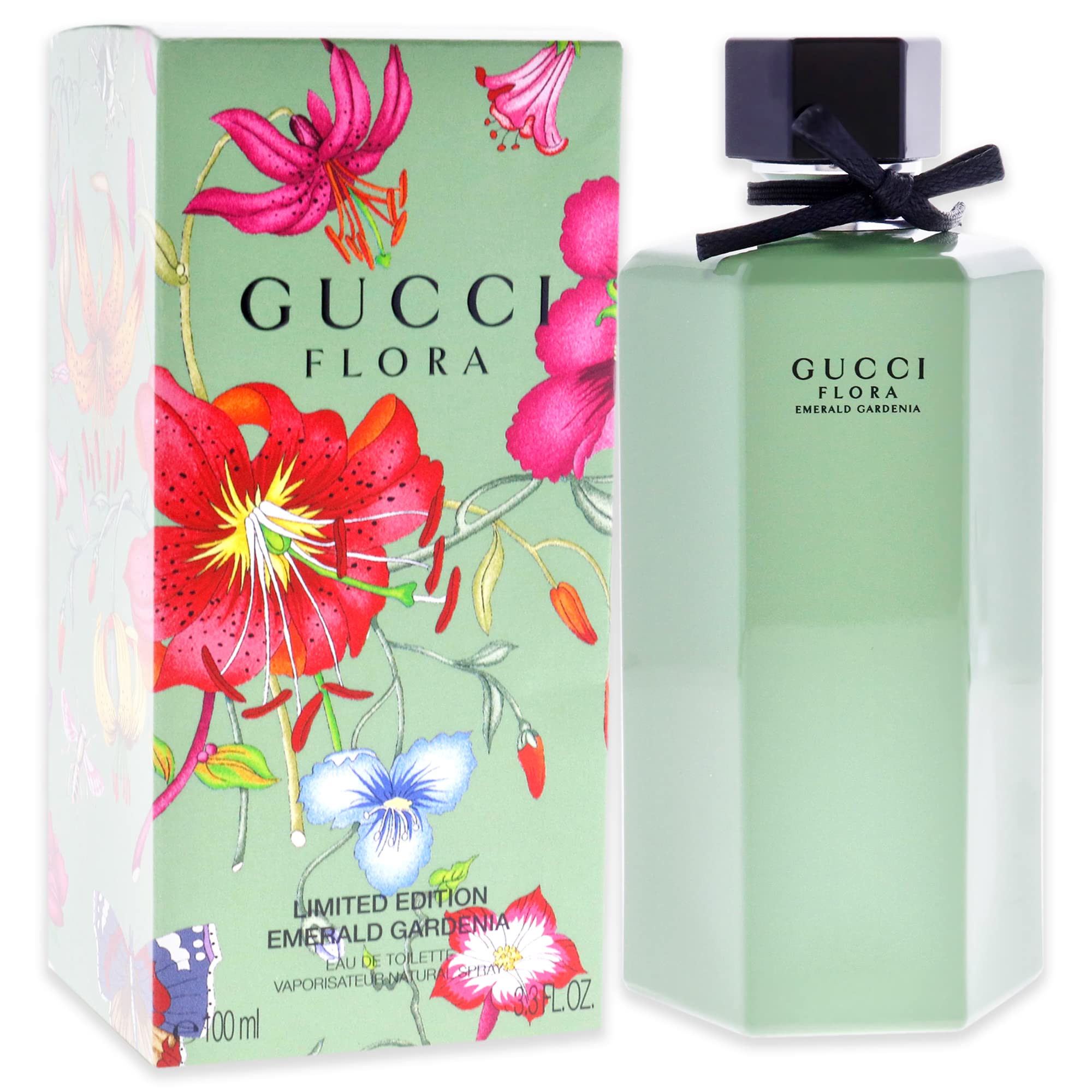 Gucci Flora Emerald Gardenia Eau De Toilette, 100ml : Amazon.sg