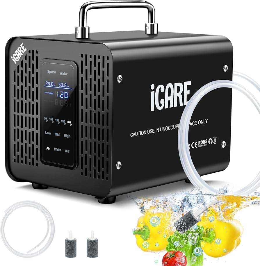 Amazon | オゾン発生器 【PSE認証済】60000mg/h 業務用 オゾン脱臭機