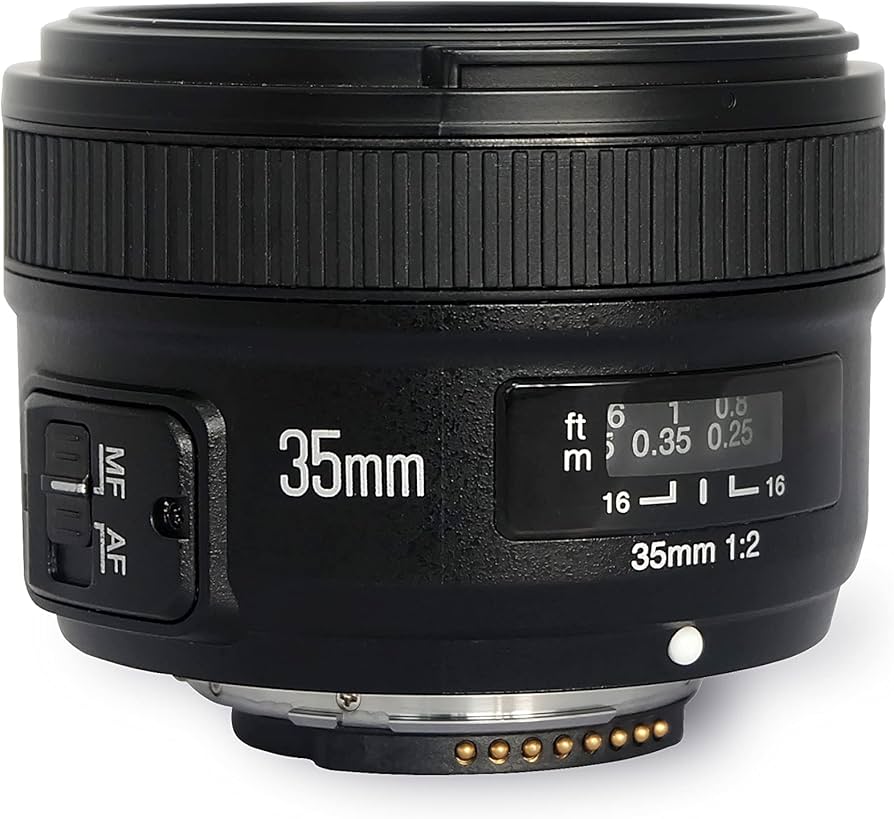 YONGNUO YN35mm F2N ニコン用 単焦点レンズ スマホ超えの写真 Amazon