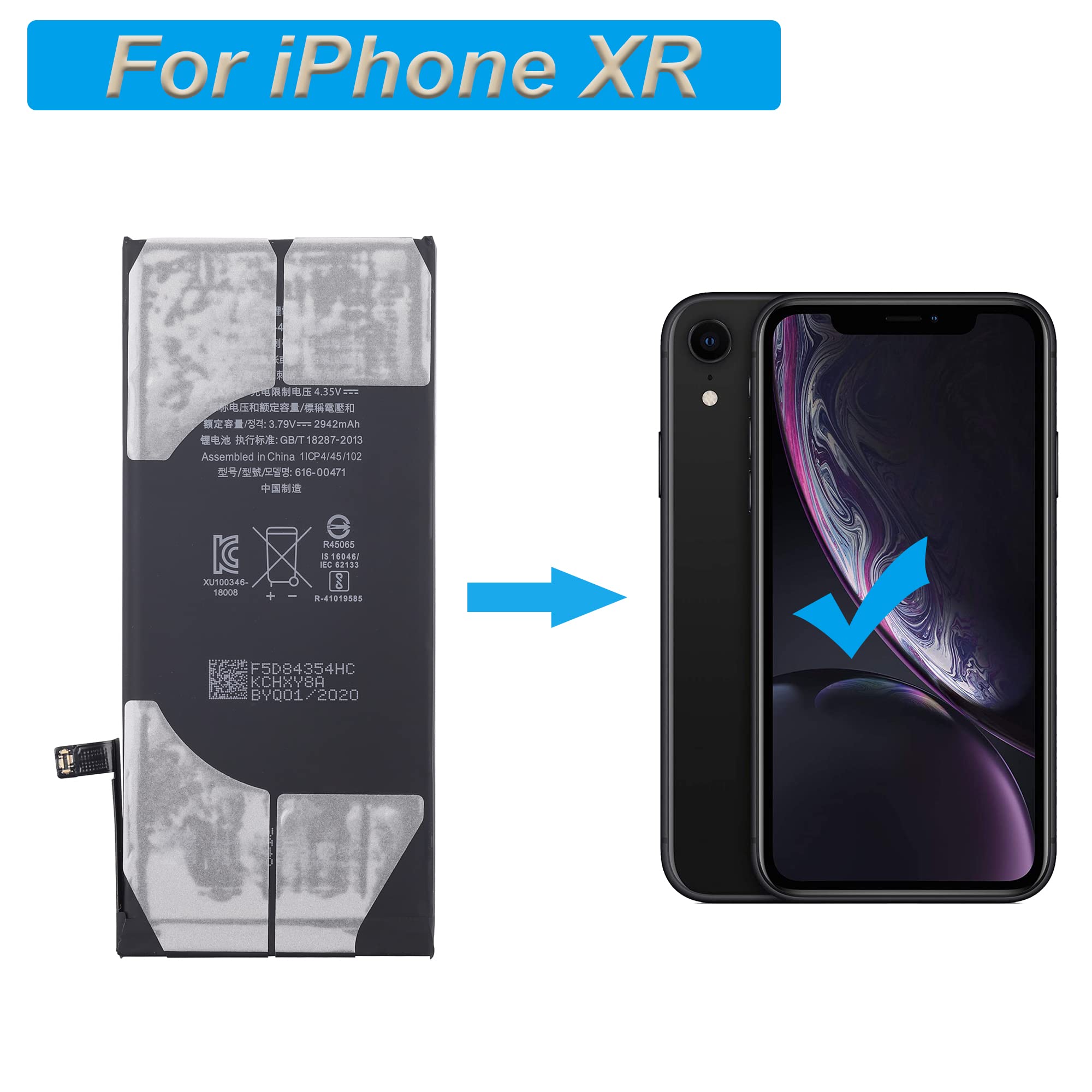 Amazon.com: Replacement Battery 616-00471 Compatible with iPhone