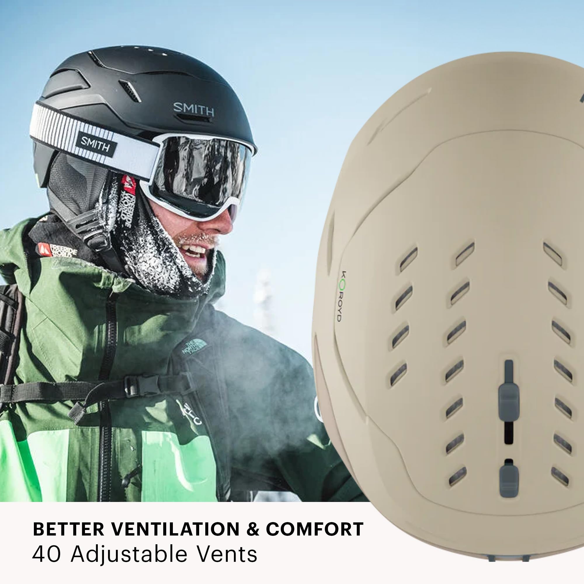 Amazon | SMITH スミス ヘルメット VANTAGE 2 MIPS (US Fit) 25-26