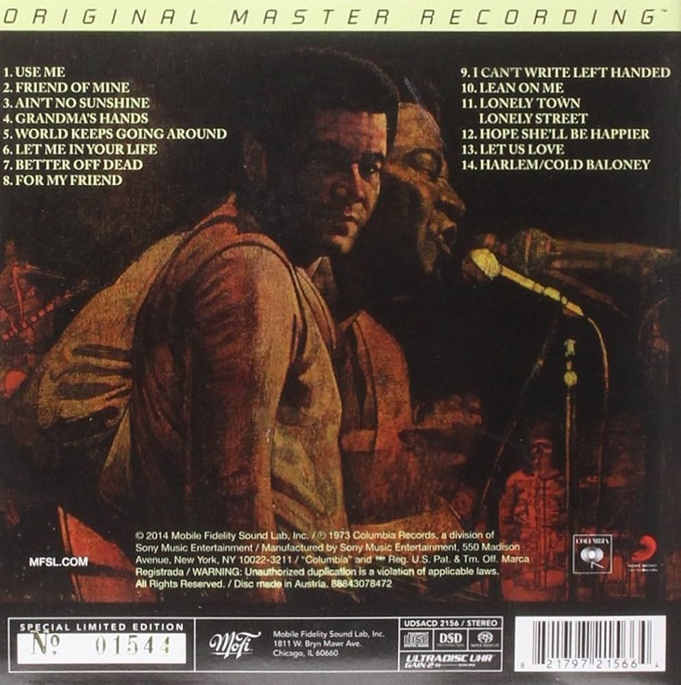 WITHERS,BILL - Live At Carnegie Hall - Amazon.com Music