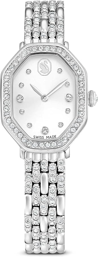 Amazon.com: Swarovski Dextera Octagon Watch, Swiss Made, Metal