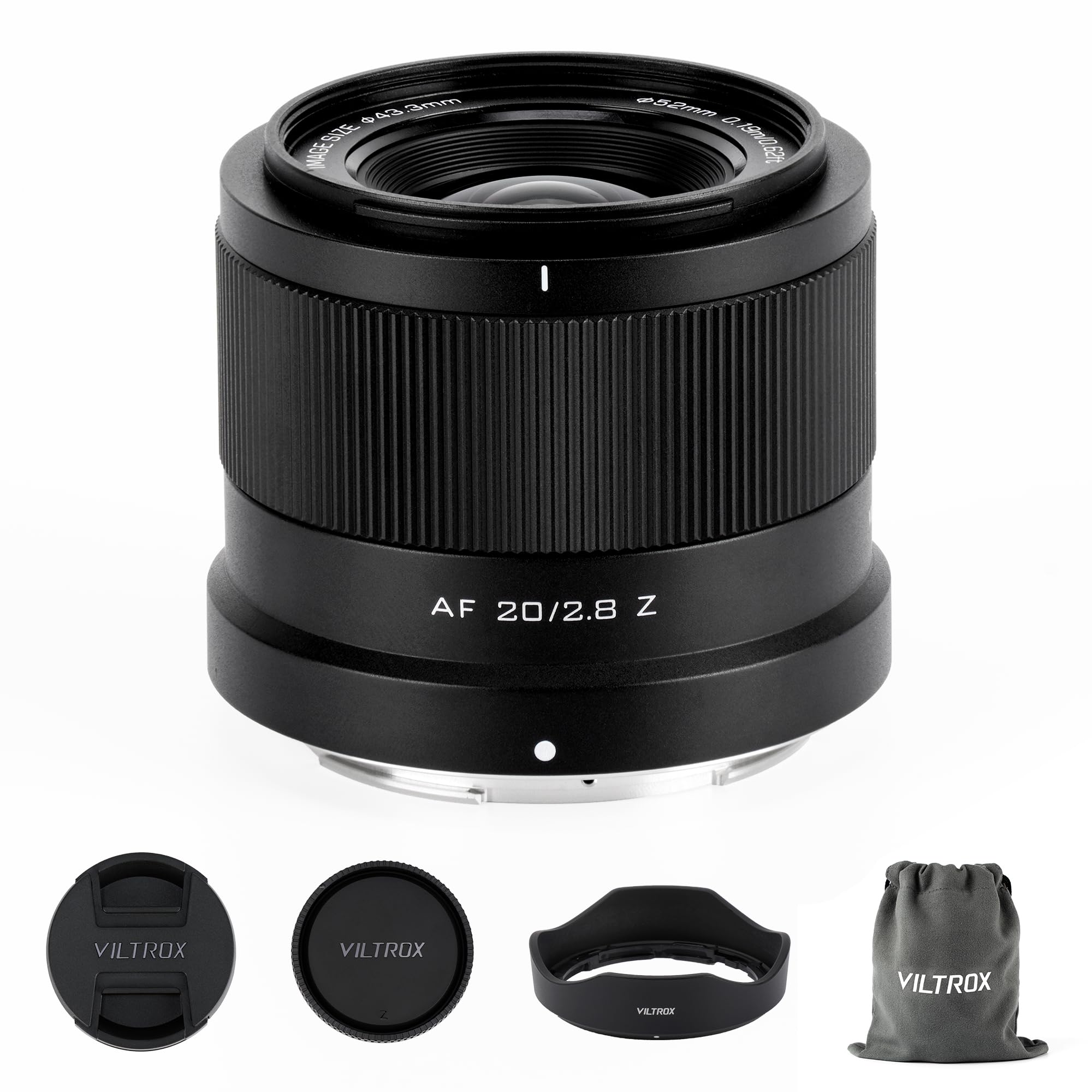 Amazon.com : VILTROX 20mm F2.8 f/2.8 AF Lens for Nikon Z Mount