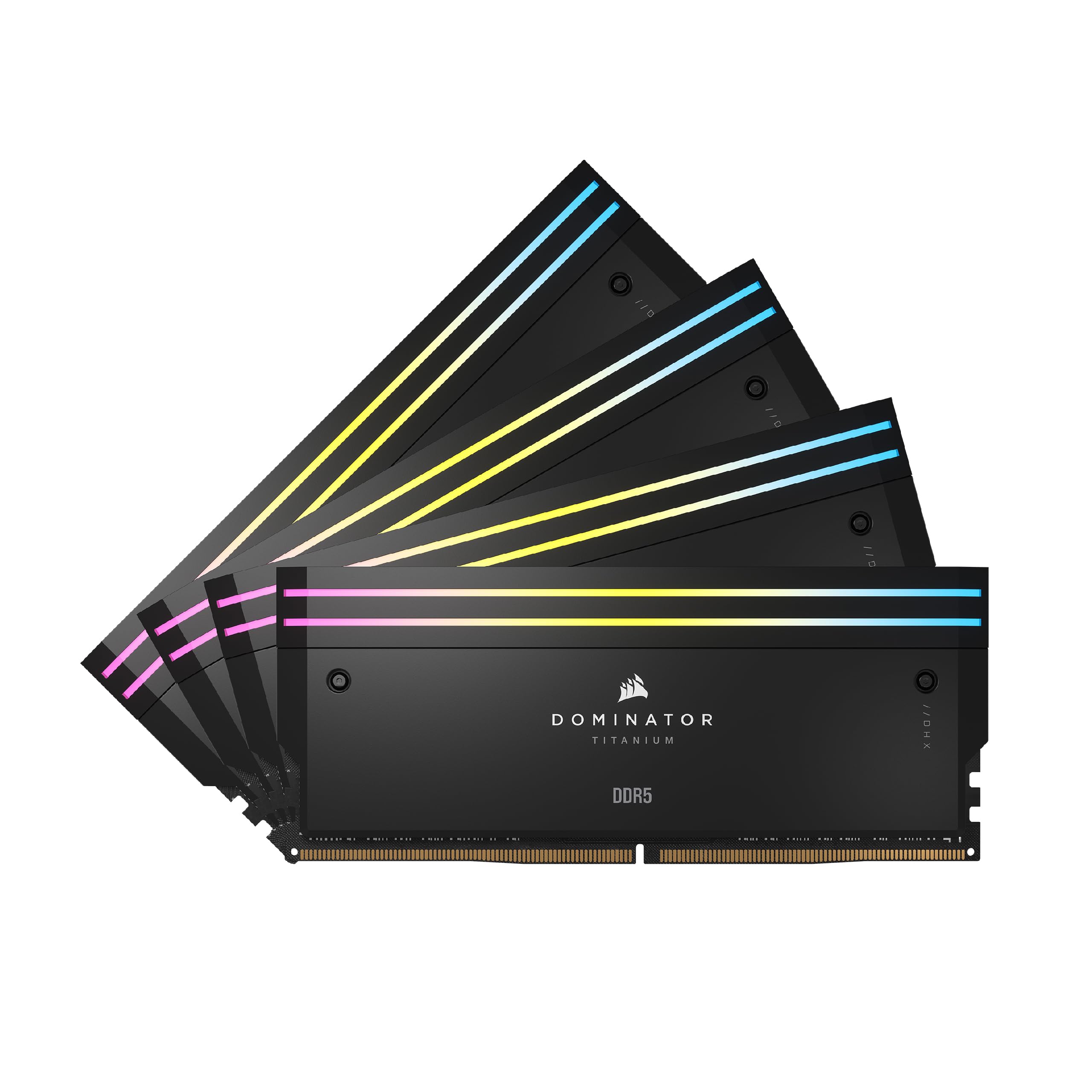 Amazon.com: CORSAIR Dominator Titanium RGB DDR5 RAM 96GB (4x24GB