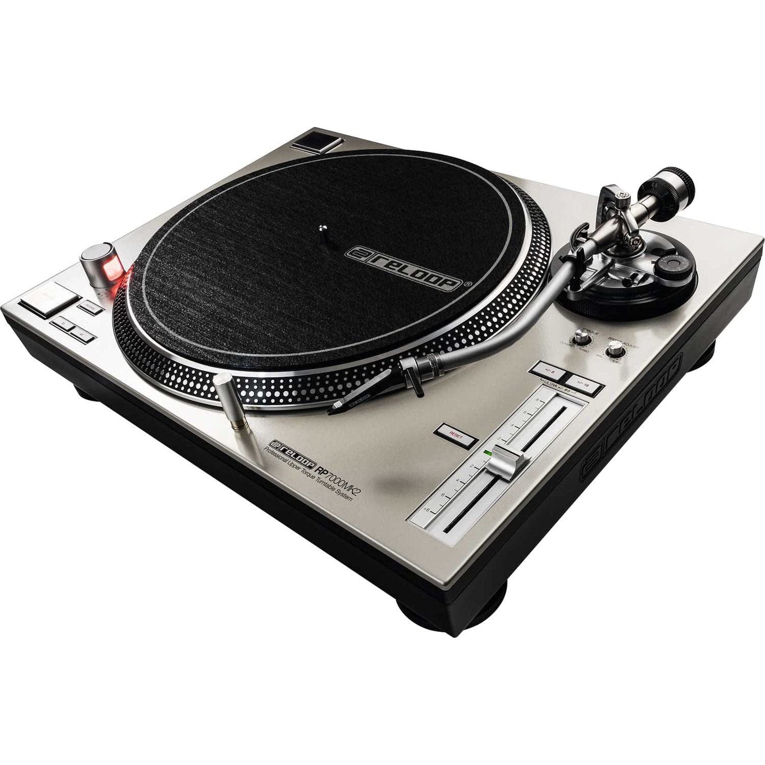 Amazon | (2) Reloop RP-7000 MK2 (シルバー) ターンテーブルセット