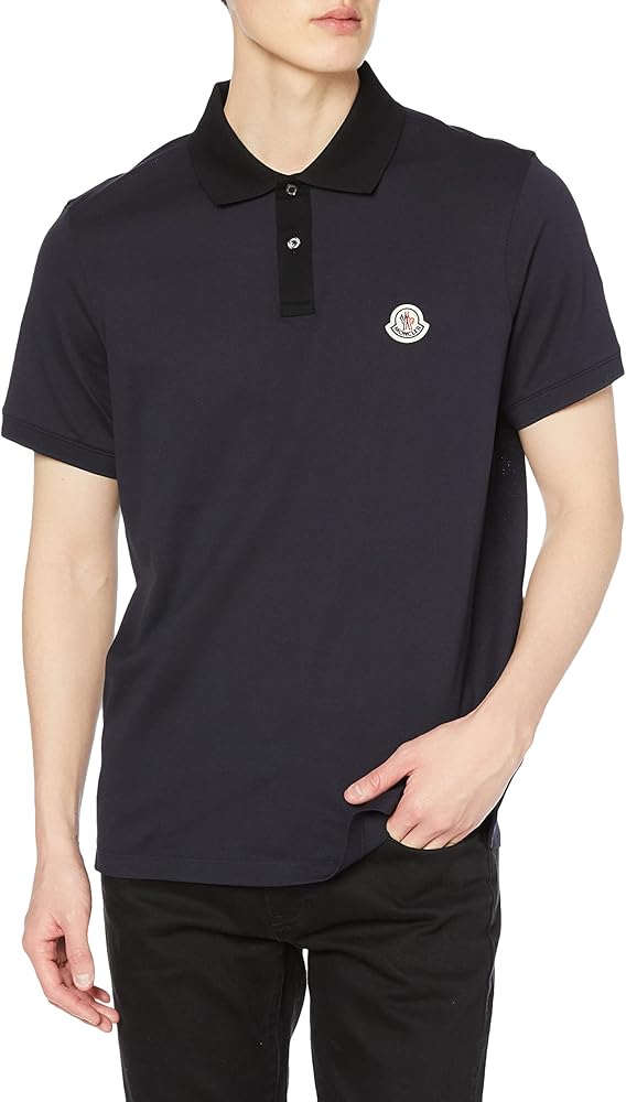 Amazon | [モンクレール] ポロシャツ メンズ Men's H1 091 8A000 17
