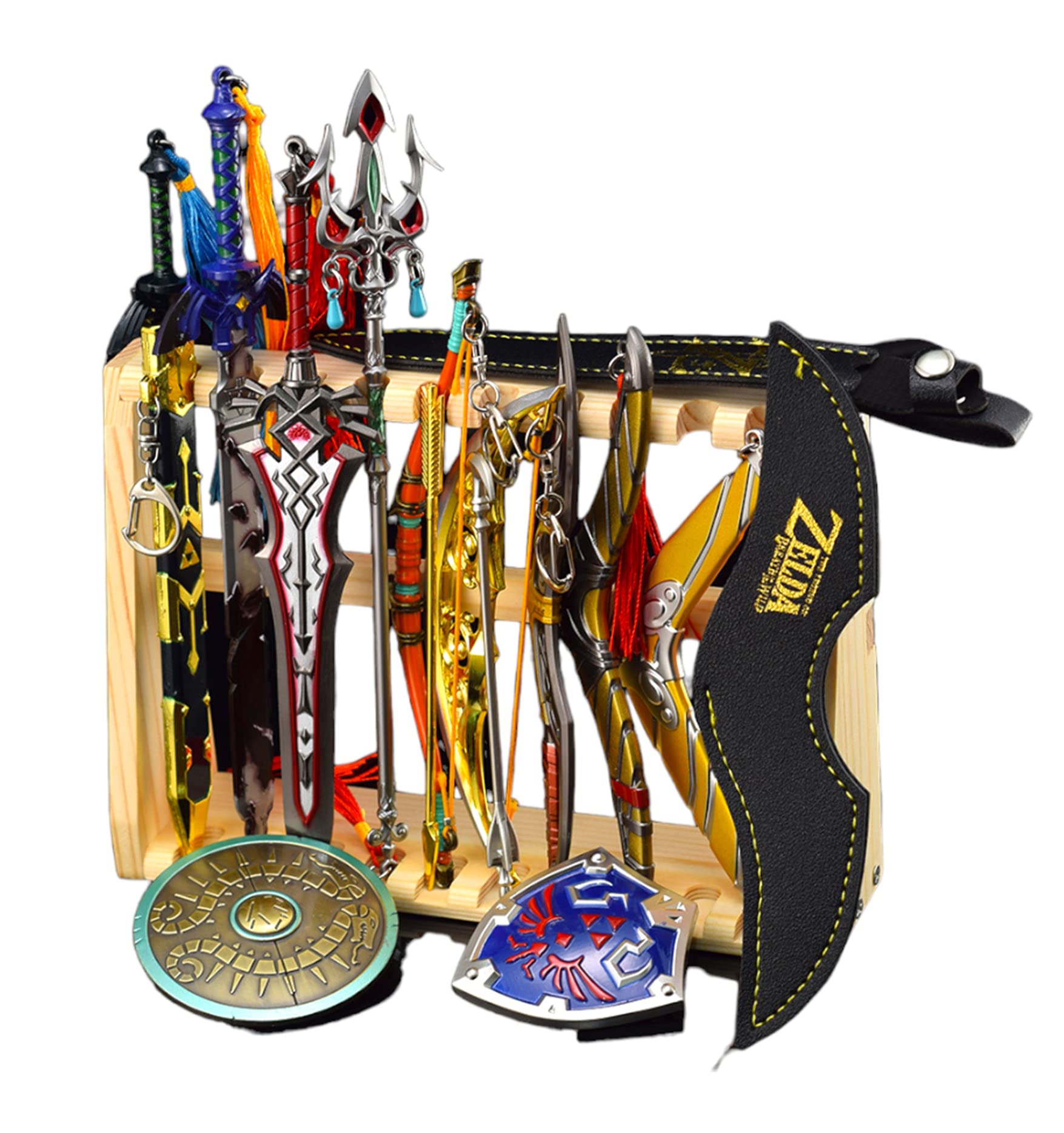 Amazon.co.jp: Wanqian ゼルダ 模造 ミニチュア 祭事の槍 ミニ武器