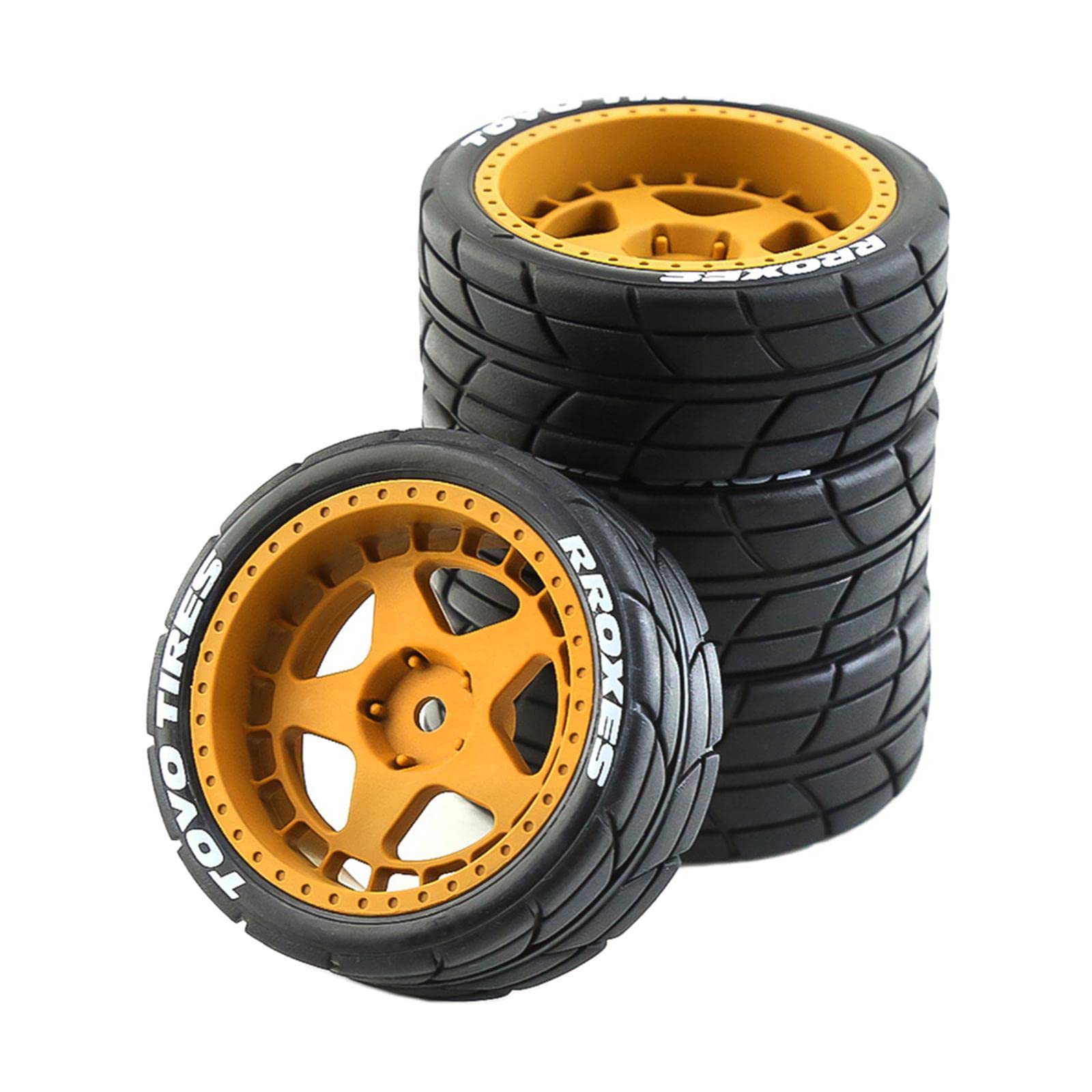 Amazon | DeeRace TT02 XV011/10RCドリフトラリーカー用4本ホイール
