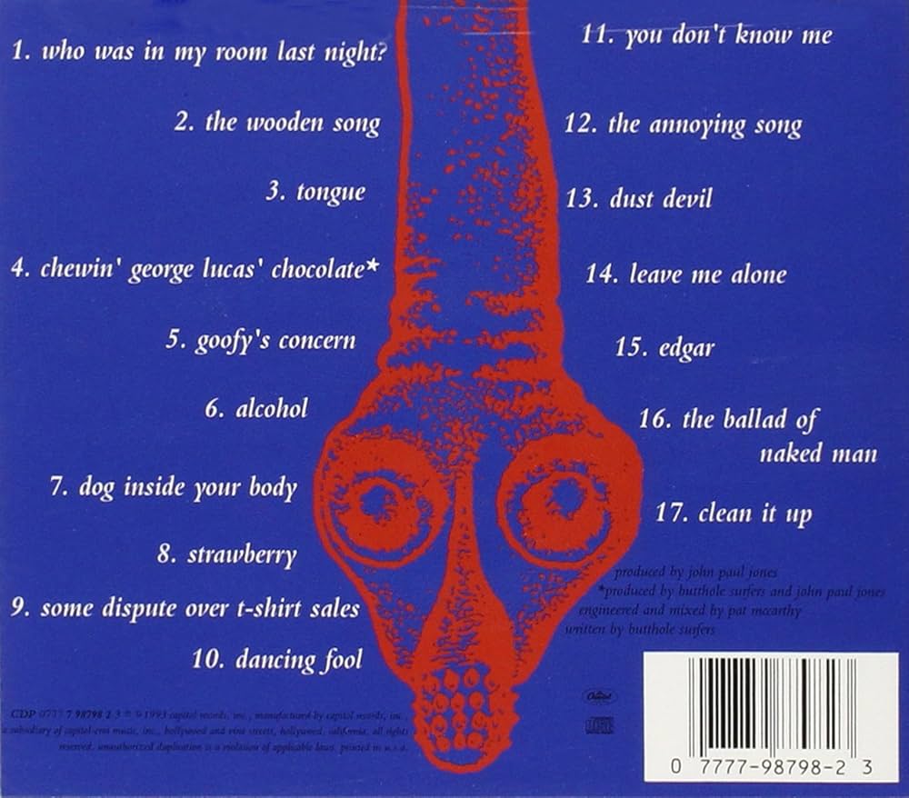 Independent Worm Saloon: Butthole Surfers, The Butthole Surfers