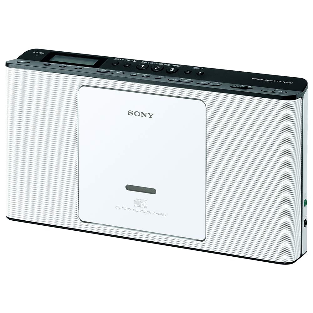 Amazon.co.jp: ソニー CDラジオ ZS-E80 : FM/AM/ワイドFM対応 語学学習