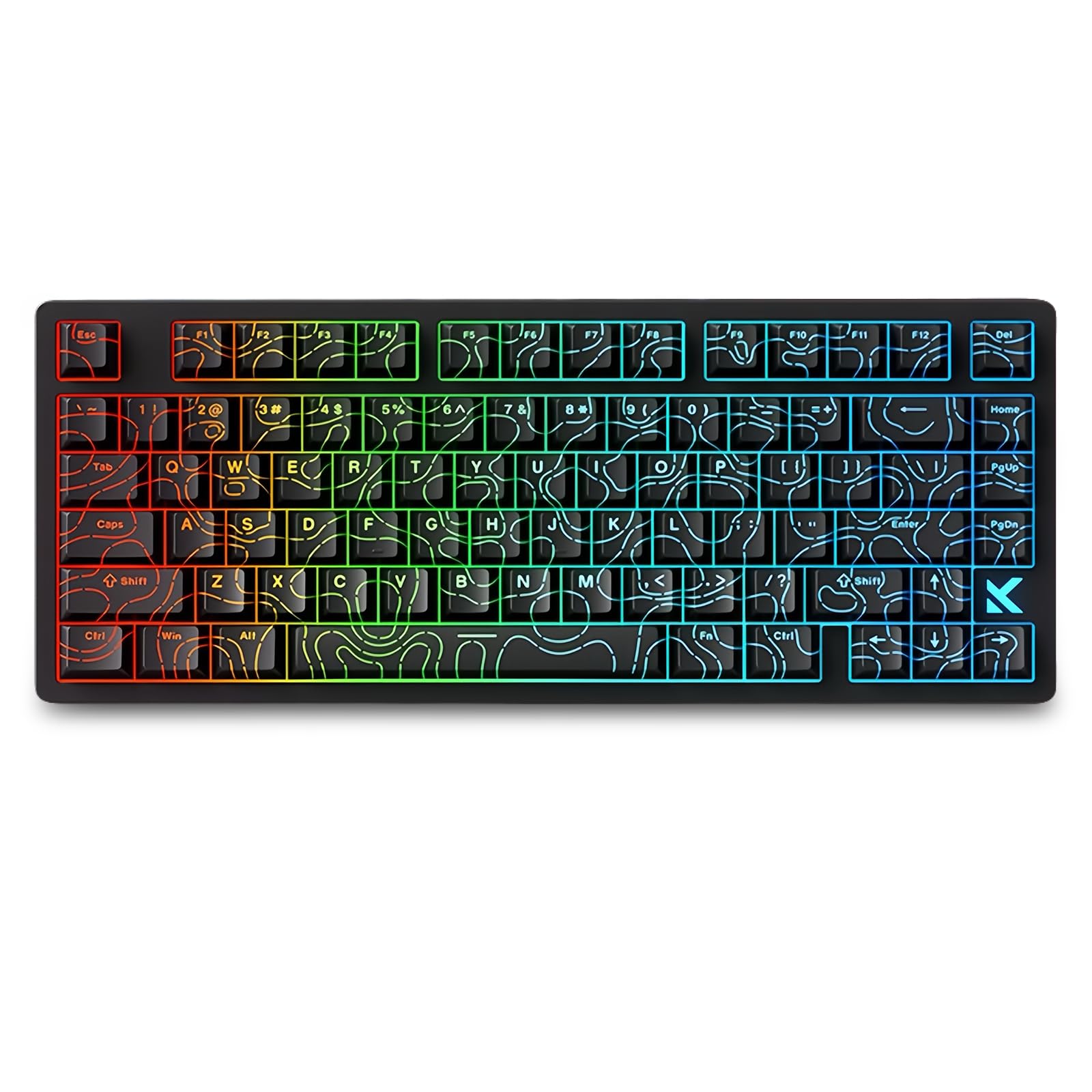 Amazon.com: FKZ MCHOSE Jet 75 Rapid Trigger Gaming Keyboard,75