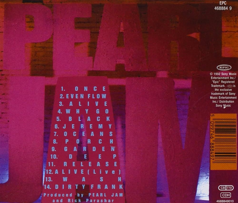 Ten: PEARL JAM: Amazon.ca: Music