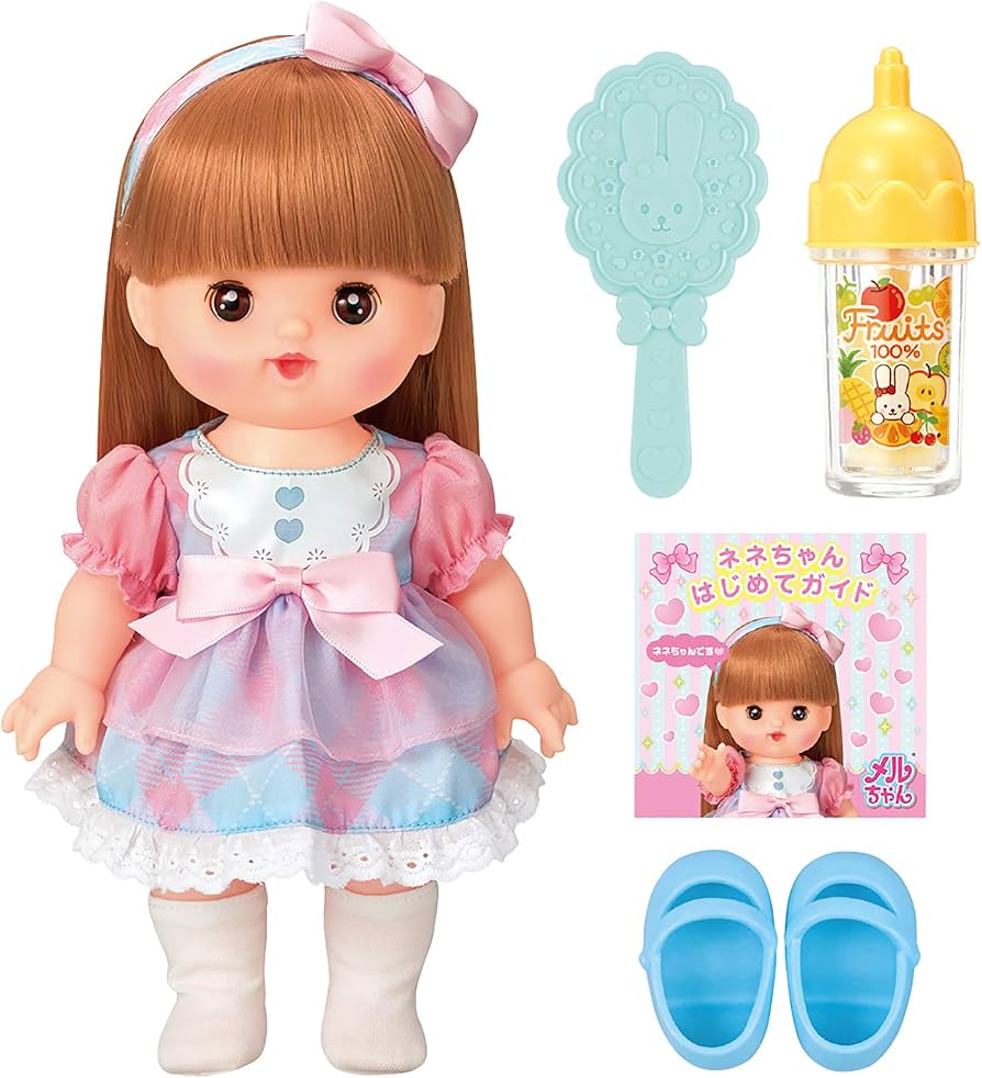 Amazon.co.jp: パイロット メルちゃん お人形セット おめめぱちくり