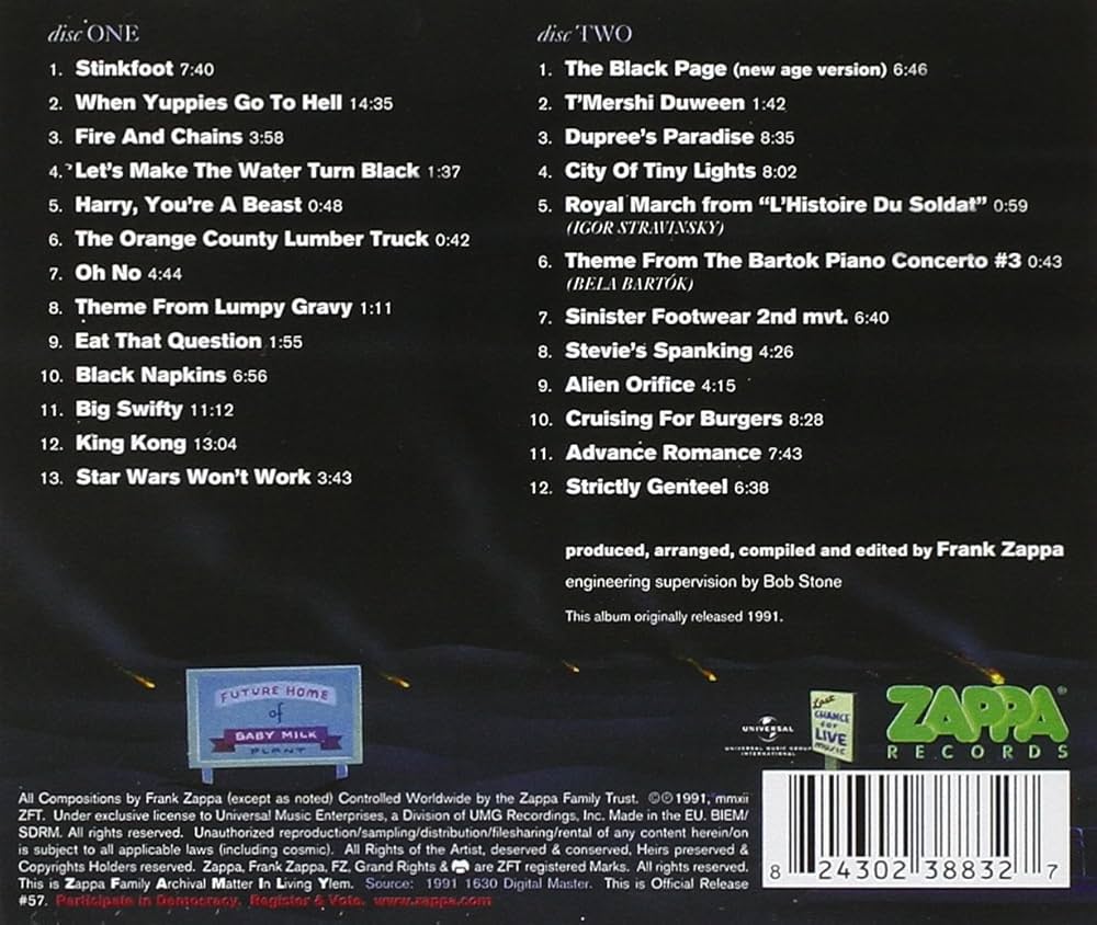Frank Zappa - Make A Jazz Noise Here[2 CD] - Amazon.com Music