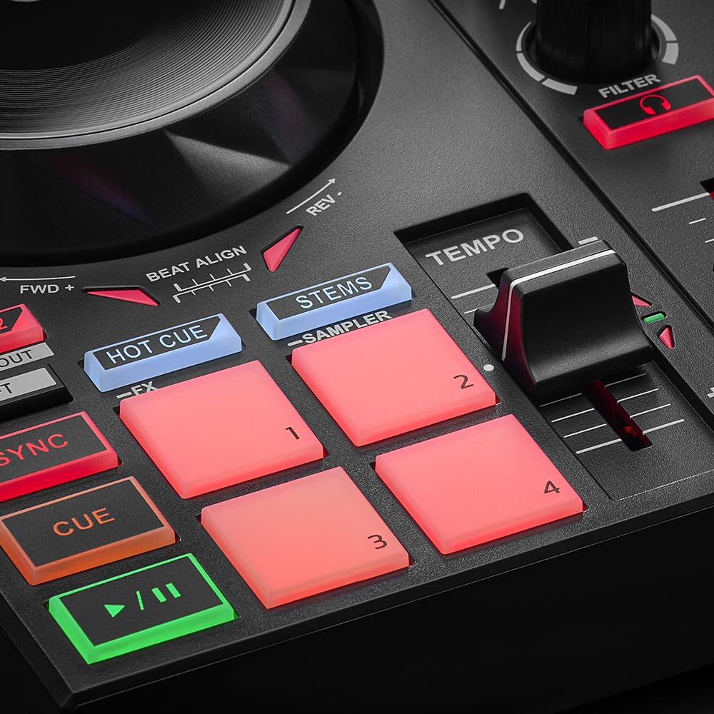 Amazon | Hercules DJControl Inpulse 200 MK2 – ミックスの学習に最適