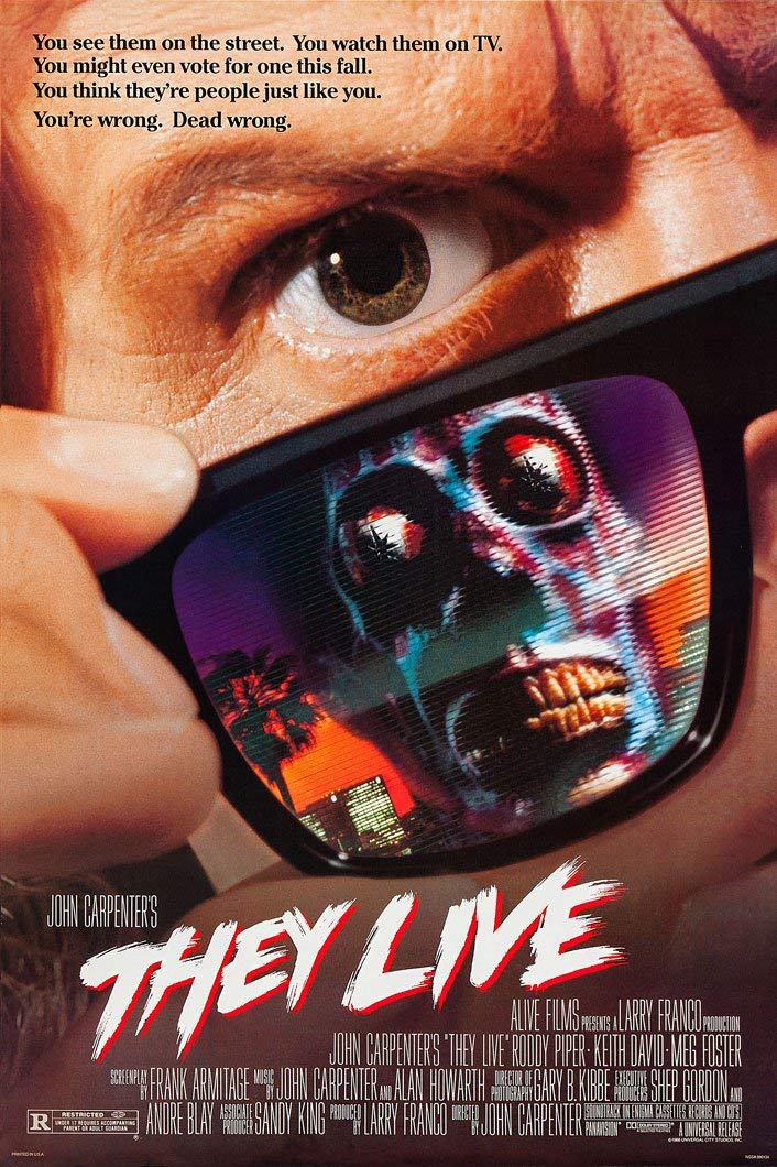 Amazon.co.jp: They Live 映画ポスター 24インチ x 36インチ (ロディ