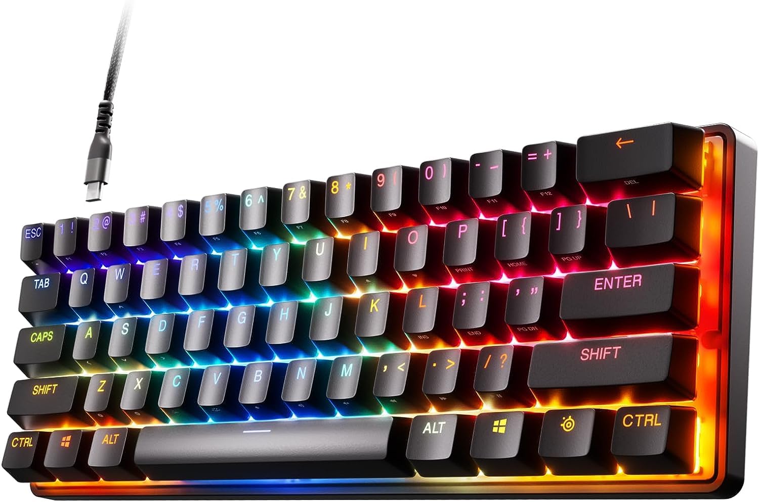 Amazon.co.jp: SteelSeries ゲーミングキーボード ミニサイズ Apex Pro