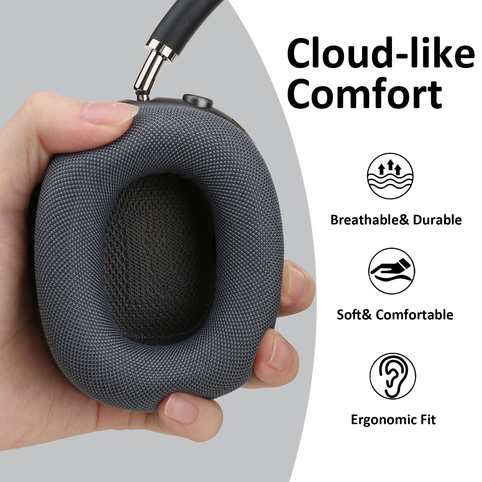 Amazon | 交換用イヤークッション AirPods Max対応 ノイズアイソ