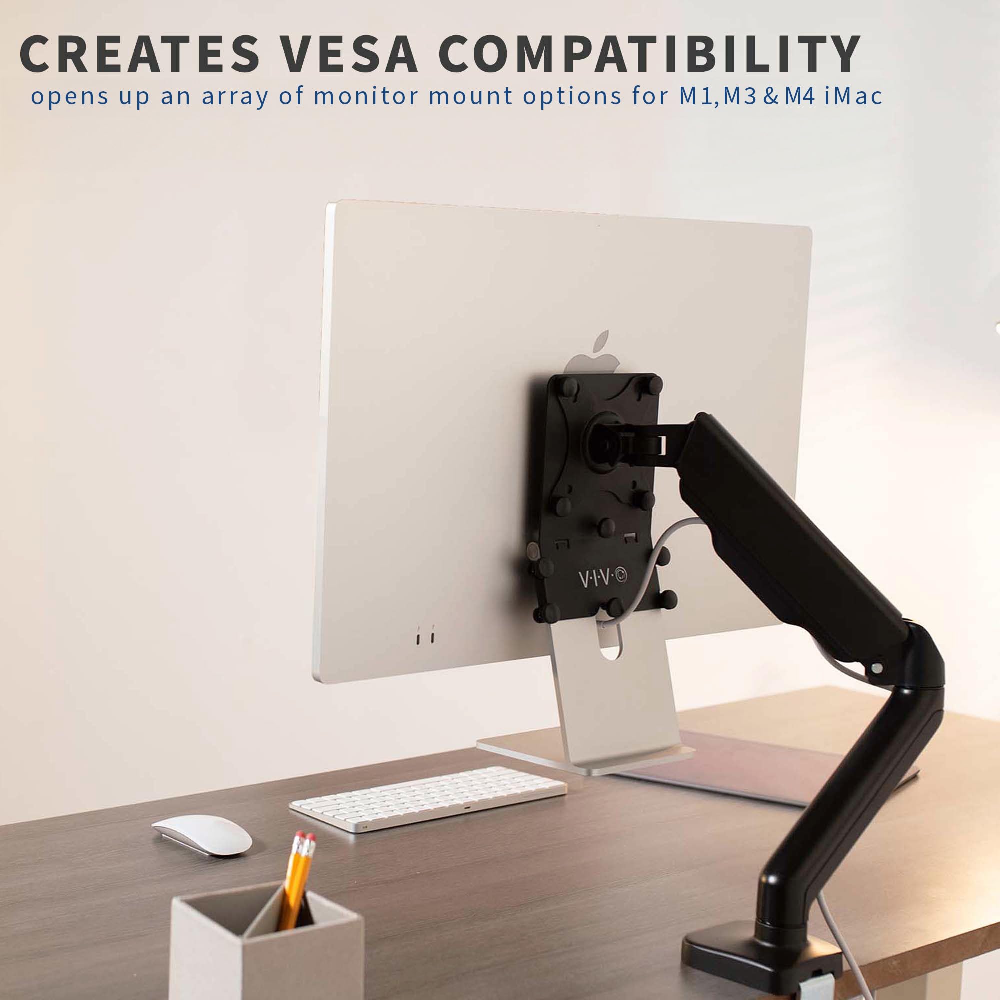 Amazon.co.jp: VIVO VESAアダプタープレートブラケットキット 24インチ