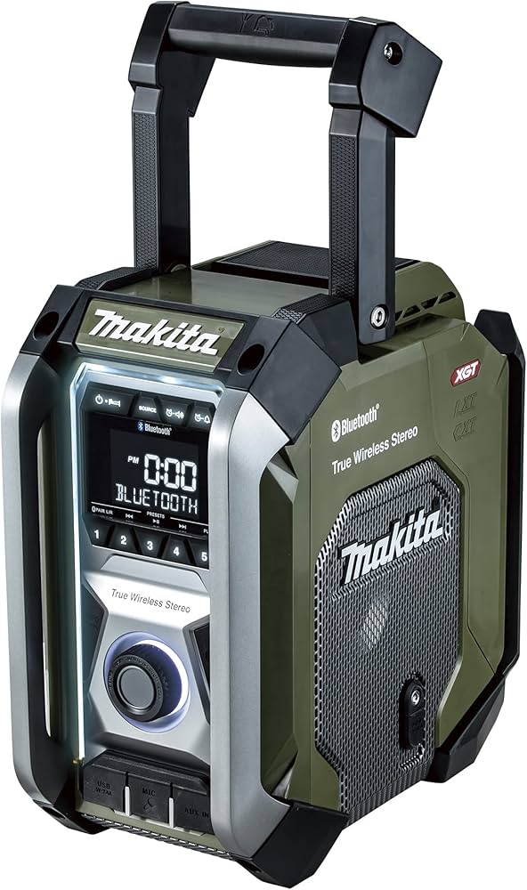 Amazon.co.jp: マキタ(Makita) 充電式ラジオ（オリーブ） 40Vmax 本体