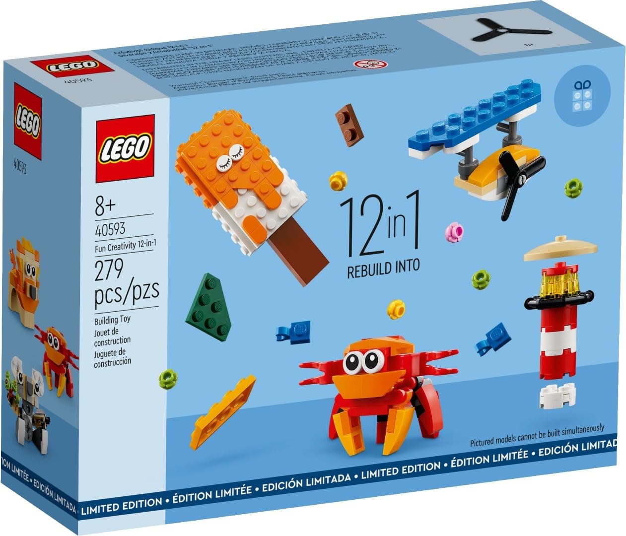 Amazon.com: LEGO Creator Fun Creativity 12 in 1 Promo Set 40593
