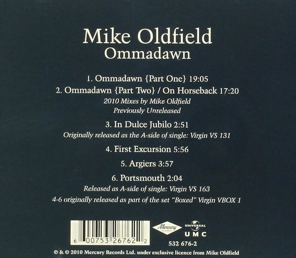 OLDFIELD,MIKE - Ommadawn - Amazon.com Music