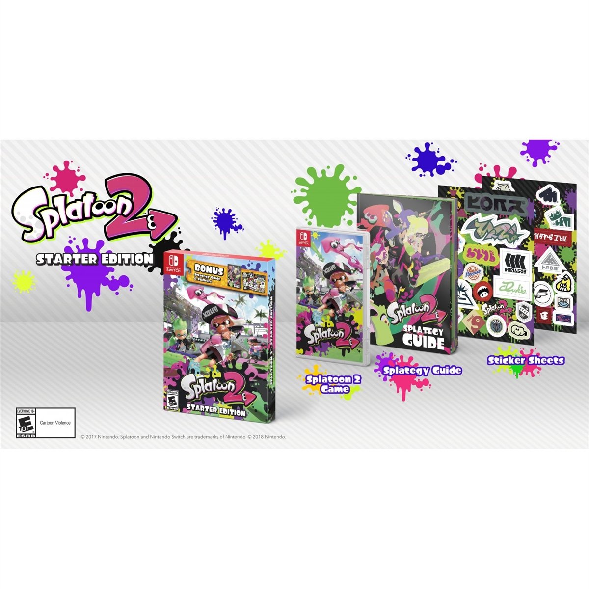 Amazon.co.jp: Splatoon 2 - Starter Edition (輸入版:北米) - Switch