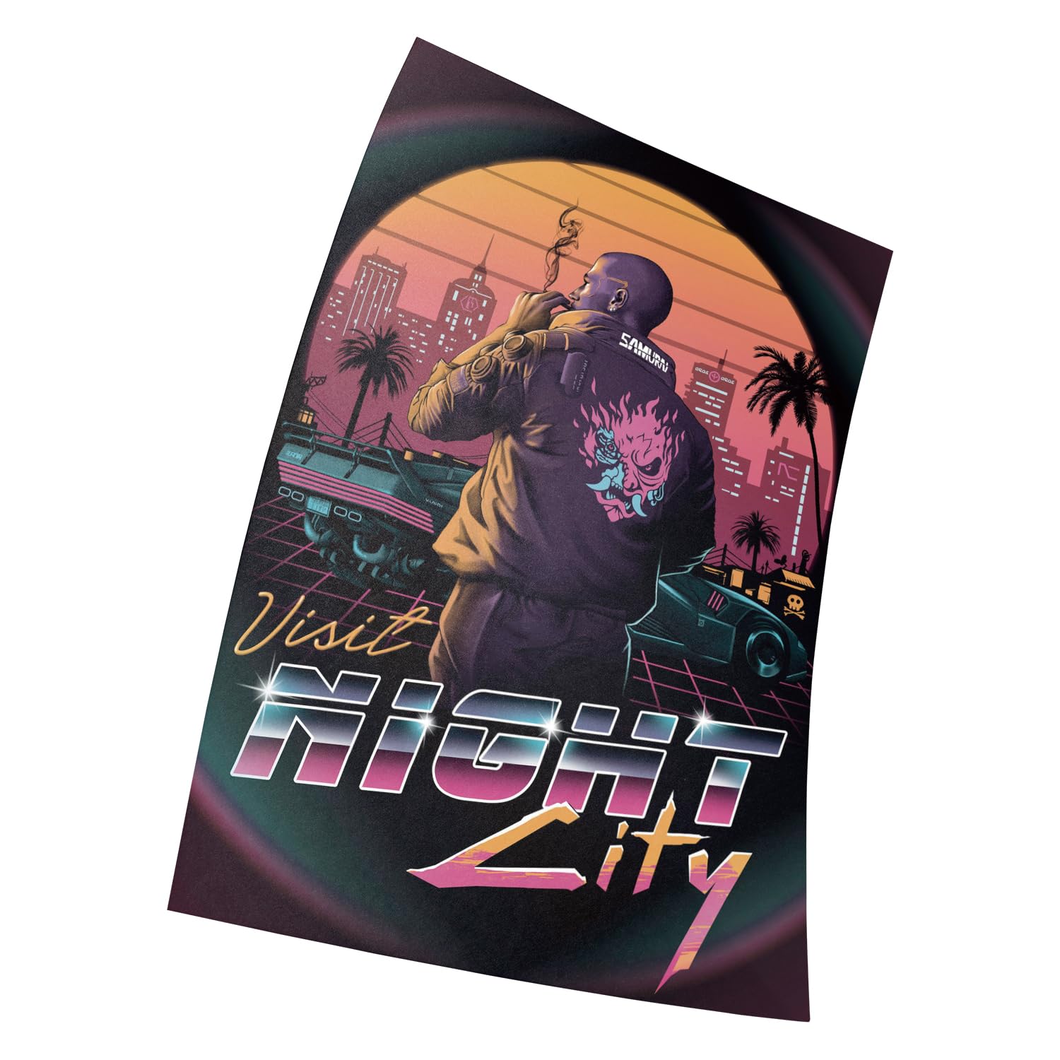 Amazon.co.jp: LNASI サイバーパンク 2077 - Visit Night City