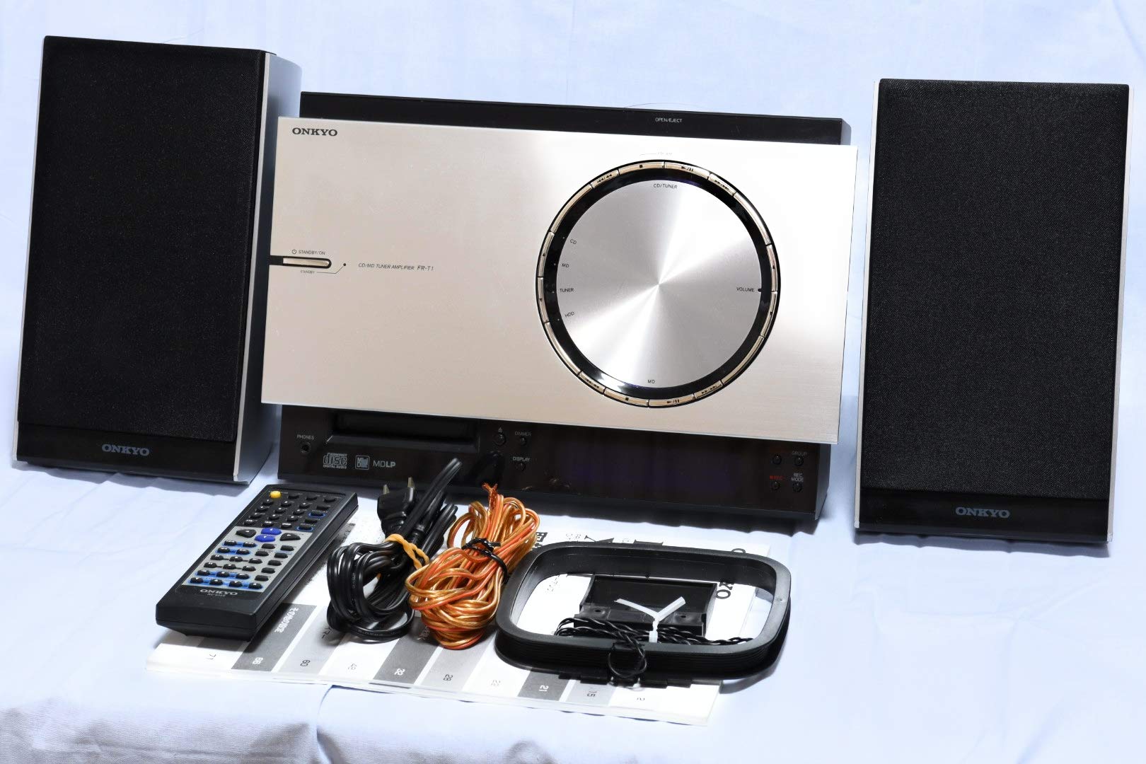 Amazon.co.jp: ONKYO CD/MDチューナーアンプシステム シルバー X-T1X(S
