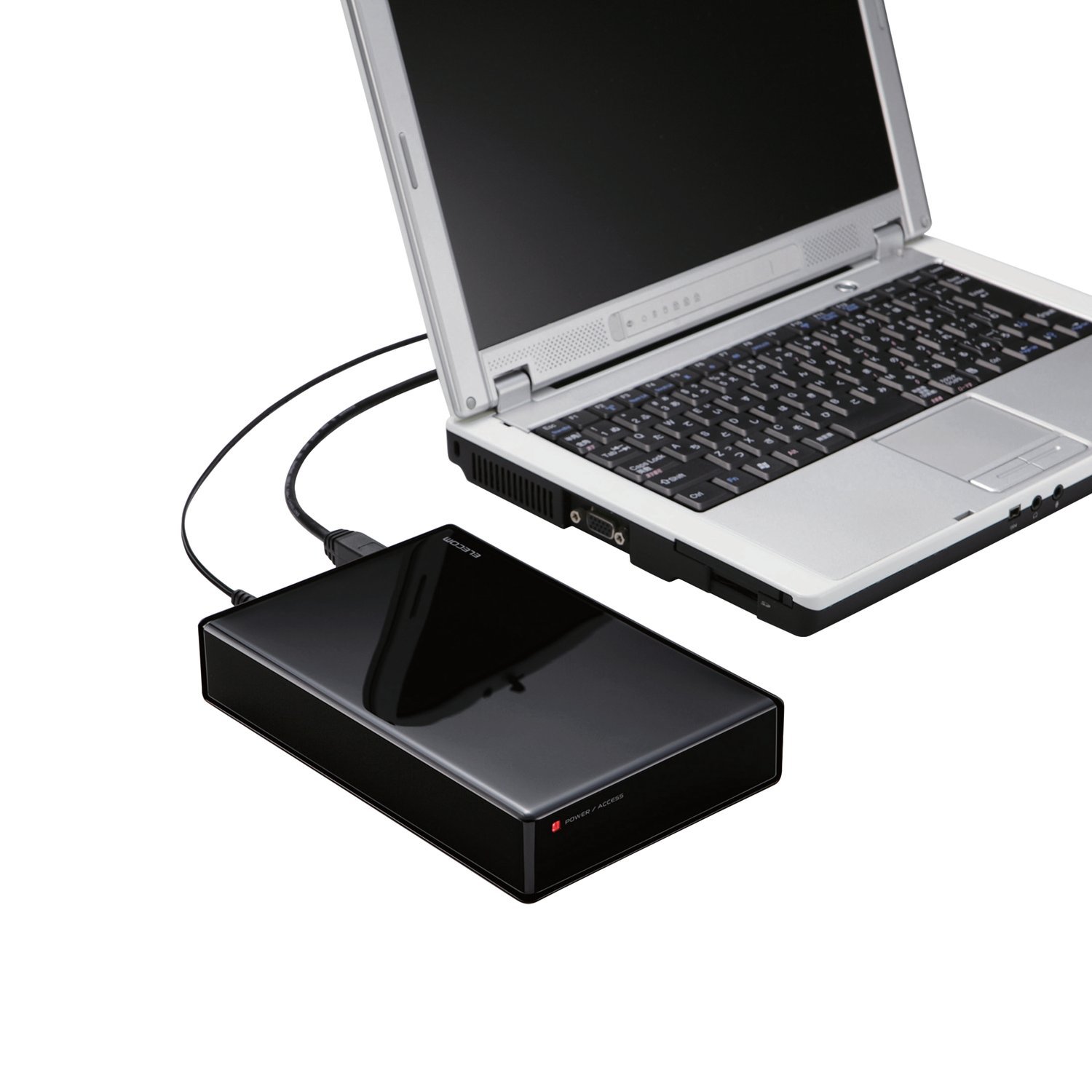 Amazon | エレコム HDD 外付けハードディスク 4TB SeeQVault対応 静音