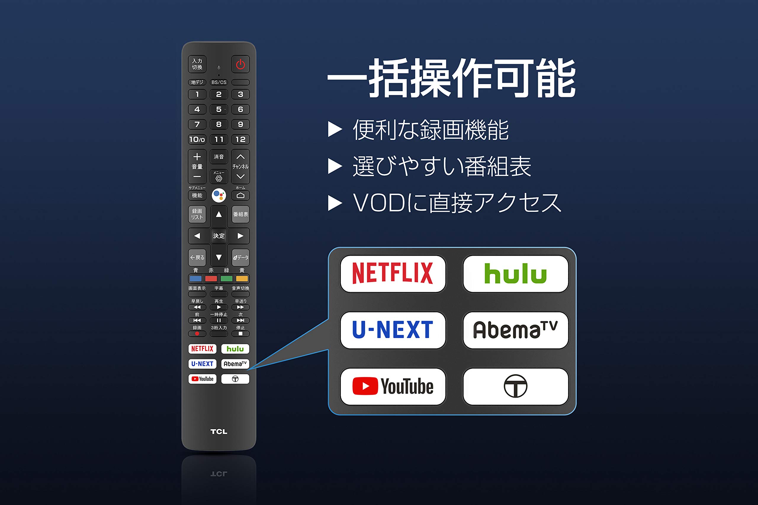 Amazon.co.jp: TCL 40型 フルハイビジョン スマートテレビ(Android TV