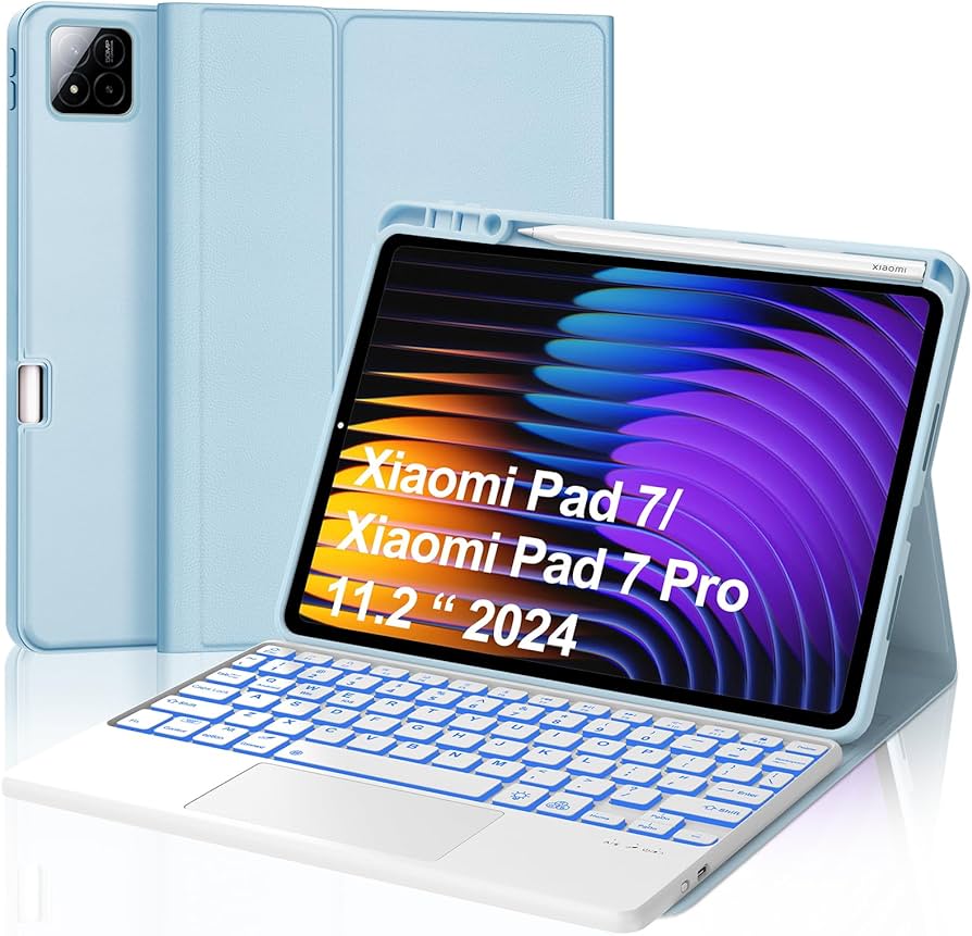 Amazon.com: Keyboard Case for Xiaomi Pad 7/ Pad 7 Pro 11.2 Inch, 7
