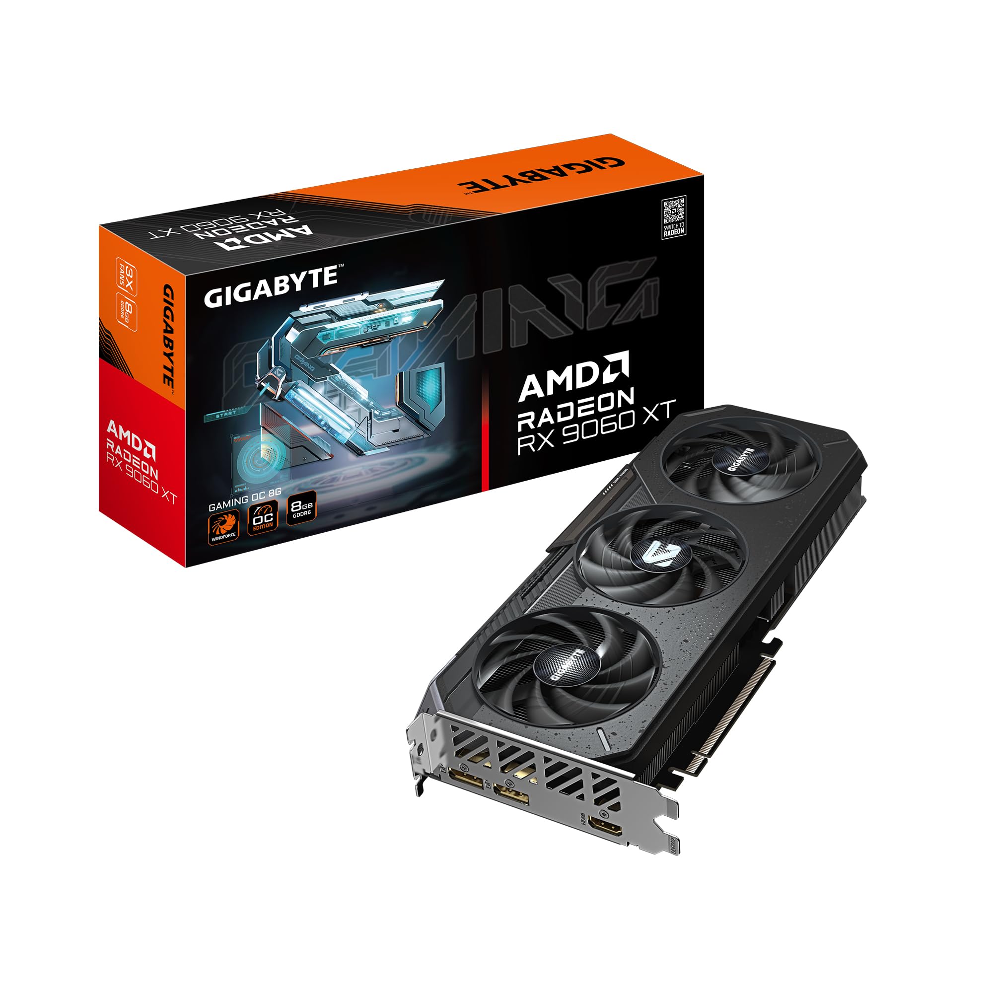 Amazon.com: GIGABYTE Radeon RX 9060 XT Gaming OC 8G Graphics Card