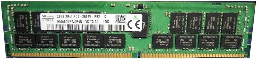 32GB SK HYNIX HMA84GR7JJR4N-VK 2Rx4 RDIMM DDR4 PC4-2666V ECC