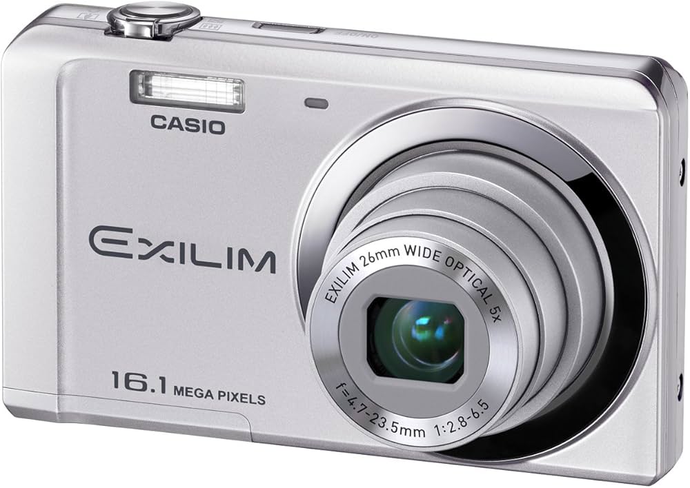 Amazon | CASIO EX-Z28 SR シルバー 16.1M/26mm/5x/2.7''/6.86cm/HD