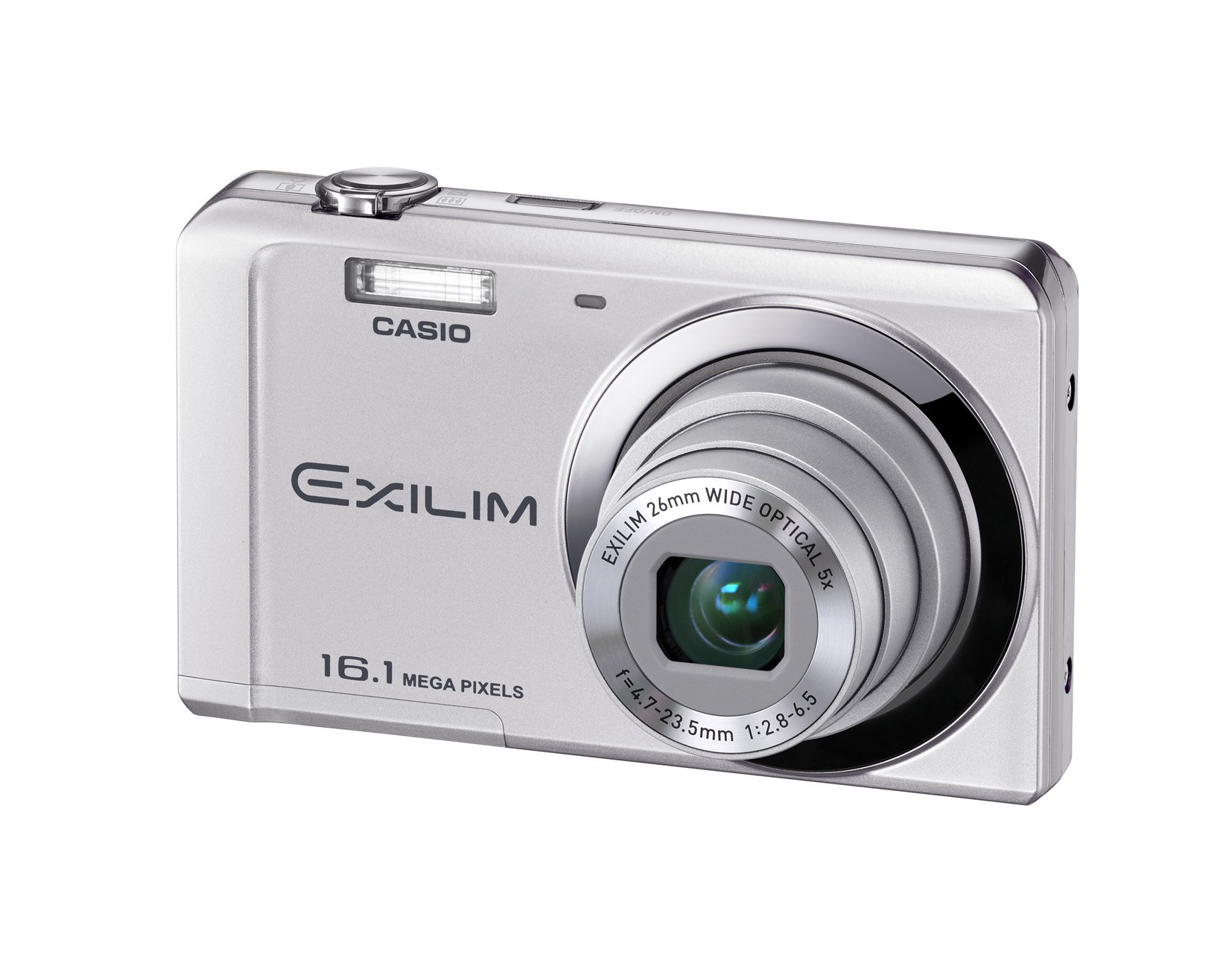 Amazon | CASIO EX-Z28 SR シルバー 16.1M/26mm/5x/2.7''/6.86cm/HD