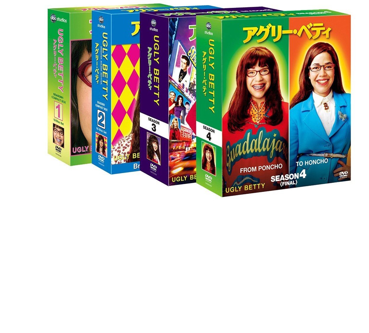 Amazon.co.jp: アグリ・ベティ コンパクトBOX 全巻セット (シーズン1-4