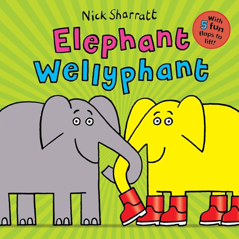 Amazon.com: Elephant Wellyphant: 9781407189451: Sharratt, Nick: Books
