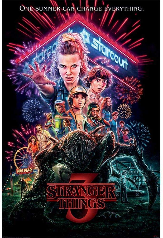 Amazon.co.jp: 映画ポスター STRANGER THINGS ストレンジャーシングス